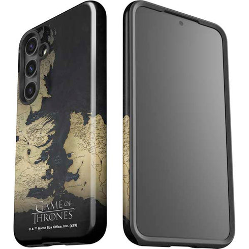 Game of Thrones: Westeros Map Galaxy S24 Plus Impact Case